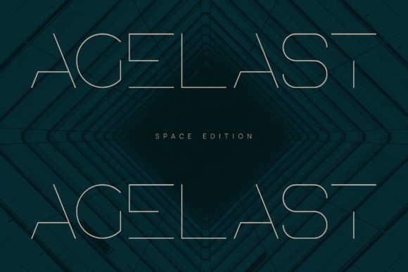 Agelast: The Futuristic Display Font for Bold Campaigns