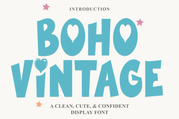 Boho Vintage Typeface Review for Branding