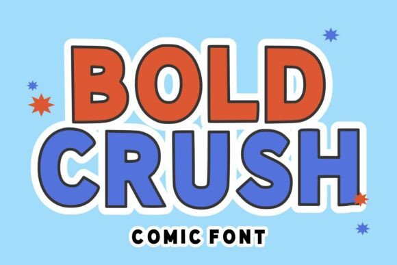 Bold Crush Font for Makers and Crafters