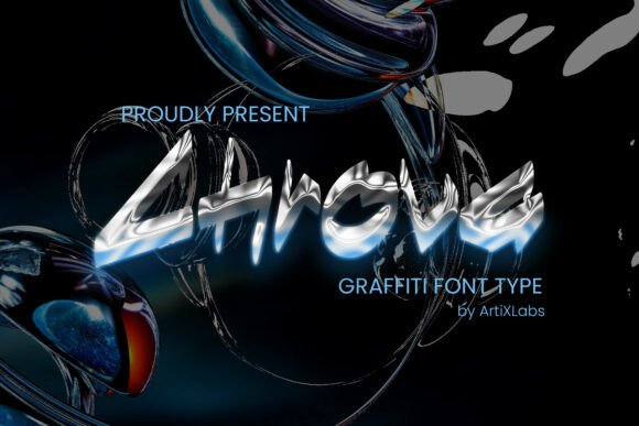 Chrova: A Futuristic Display Font for Bold Web Design