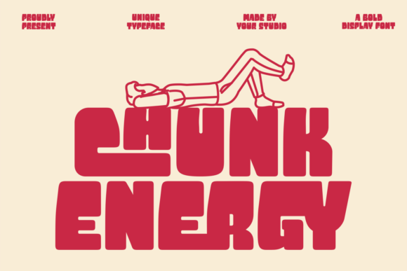 Chunk Energy Typeface for Bold Branding
