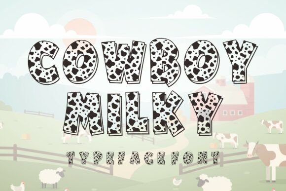Cowboy Milky Typeface for Bold Campaigns