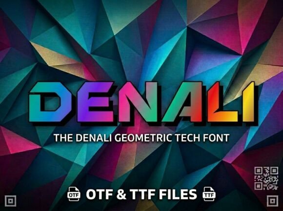 Denali: A Monumental Display Typeface for Modern Editors