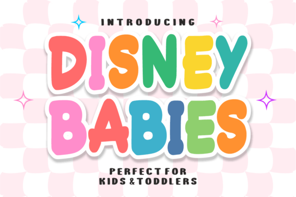 Disney Babies: A Playful Display Font for Joyful Brands