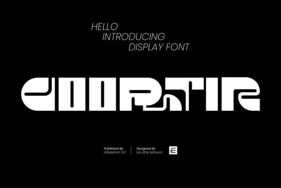 Goortir Typeface for Bold Campaign Design