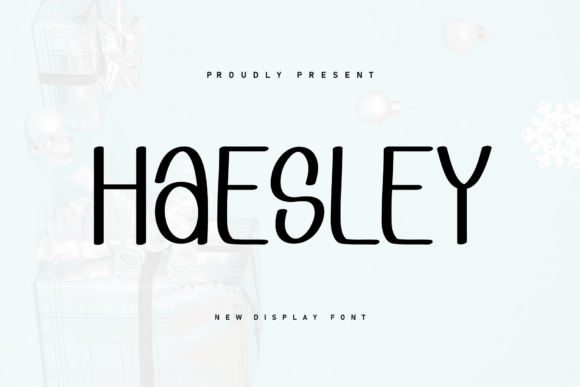 Haesley Typeface for Modern Web Design