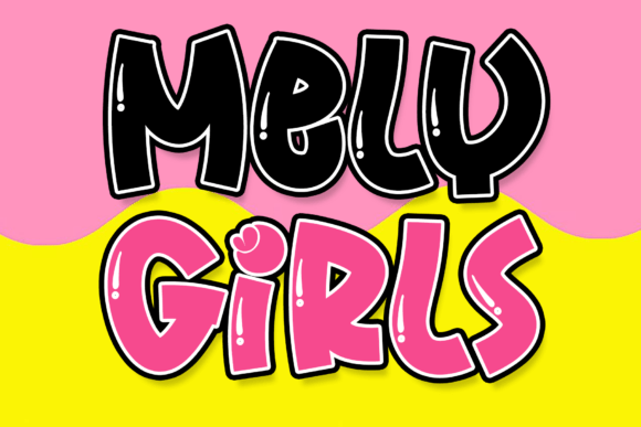 Mely Girls: The Bold Graffiti-Pop Typeface for Web Design