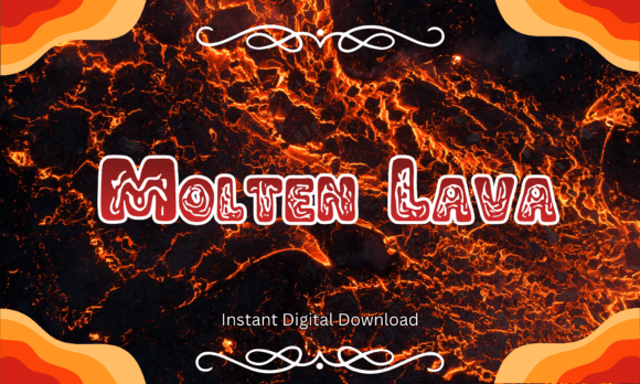 Molten Lava Font for Bold Brand Identity