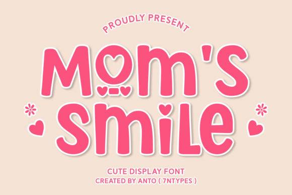 Mom s Smile: A Premium Display Font for Editorial Design