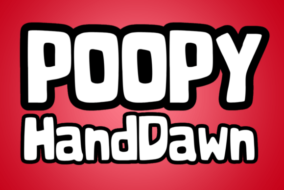 Poopy Handdrawn: The Ultimate Chunky Display Font