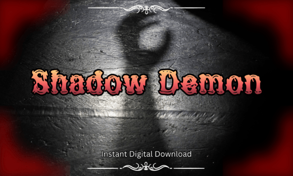 Shadow Demon Display Font for Web Design
