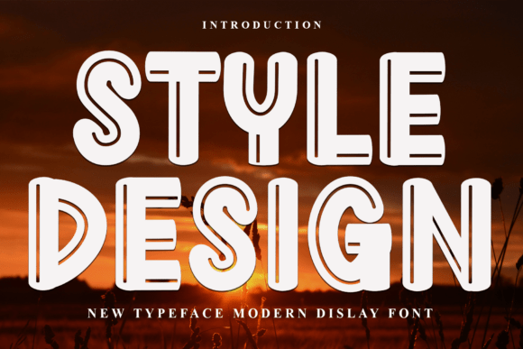 Style Design Typeface for Editorial Warmth