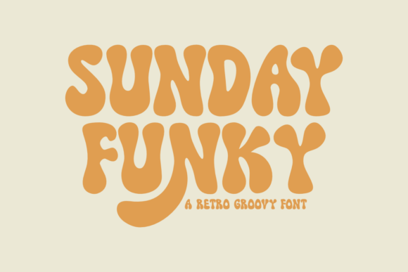 Sunday Funky Typeface for Bold Branding