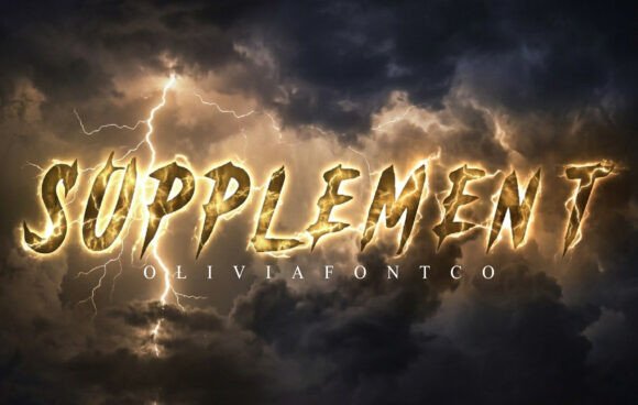 Supplement Font Review for Bold Maker Brands