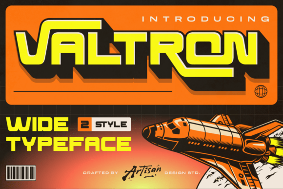 Valtron Typeface: Bold Branding for Modern Businesses