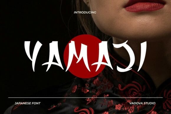 Yamaji: A Bold Japanese Display Font for Modern Editorial Design